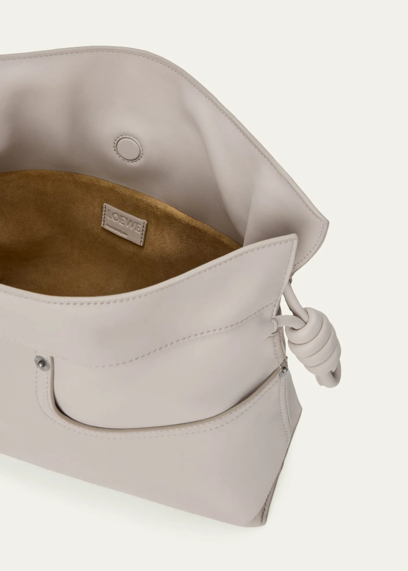 LoeweFlamenco Panta Clutch Bag in Leather