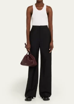 LoeweFlamenco Shoulder Bag in Smooth Leather