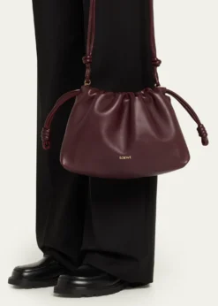 LoeweFlamenco Shoulder Bag in Smooth Leather