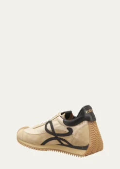 LoeweFlow Runner Suede and Leather Sneakers