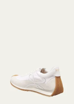 LoeweFlow Runner Suede and Leather Sneakers
