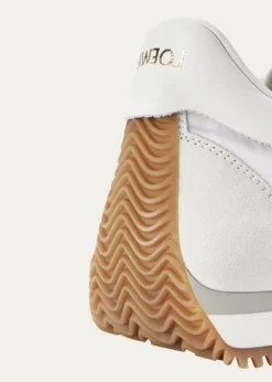 LoeweFlow Runner Suede and Leather Sneakers