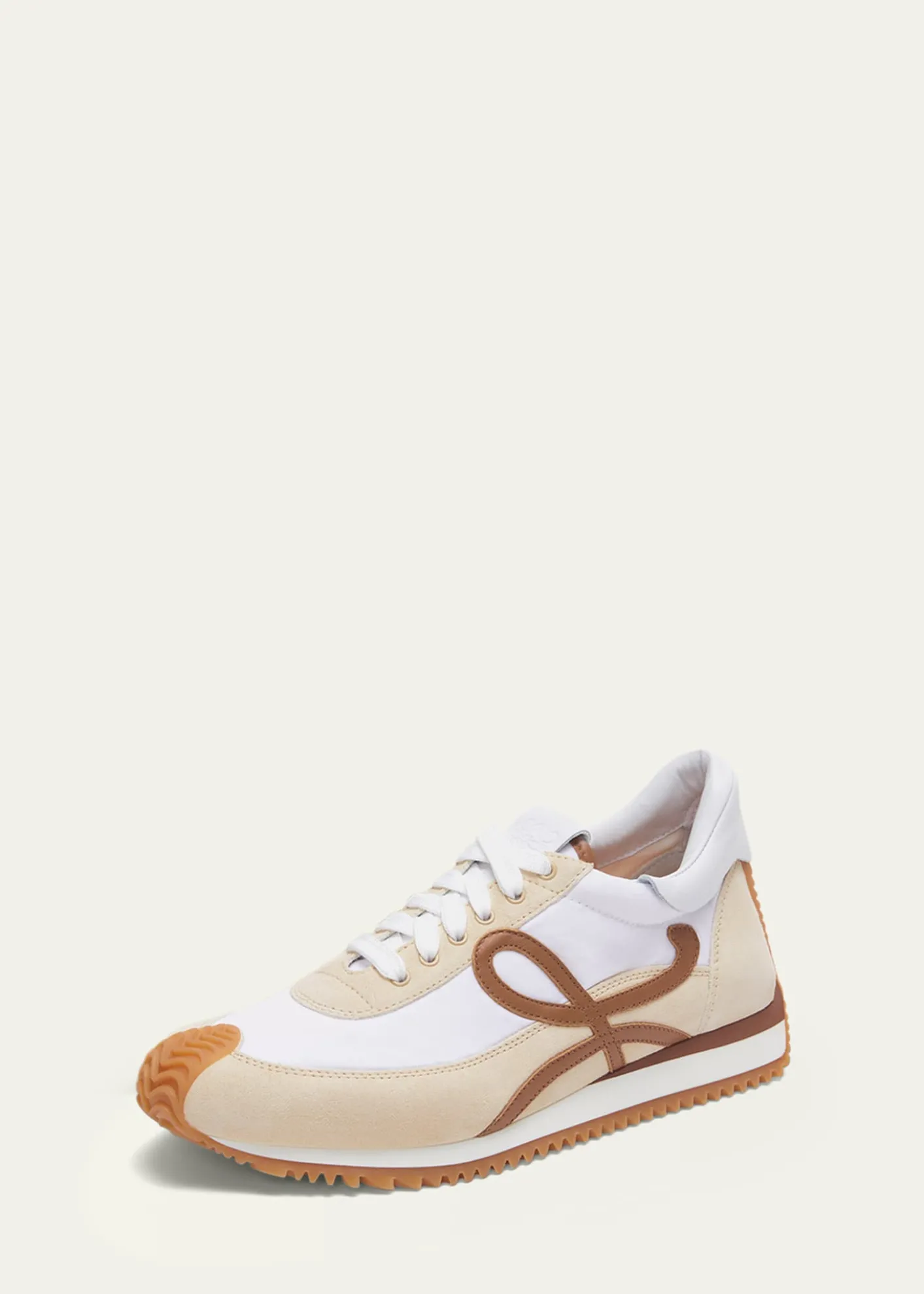LoeweFlow 2.0 Runner Suede and Leather Sneakers