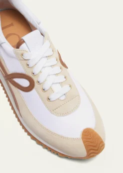 LoeweFlow 2.0 Runner Suede and Leather Sneakers
