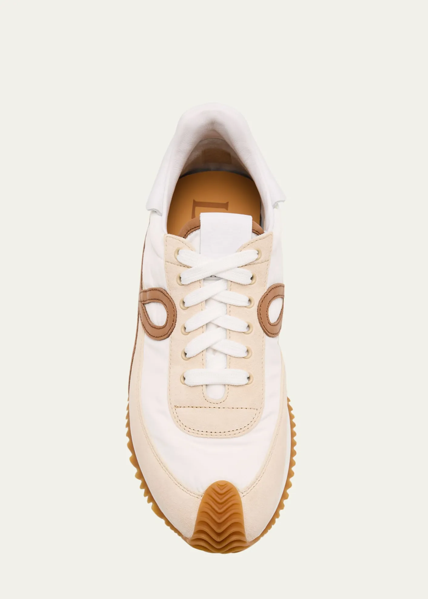 LoeweFlow Runner Suede and Leather Sneakers