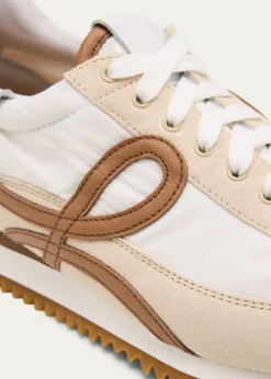 LoeweFlow Runner Suede and Leather Sneakers