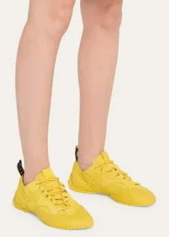 LoeweGrip Suede Low-Top Sneakers