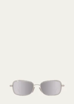 LoeweLW40159U Metal Square Sunglasses