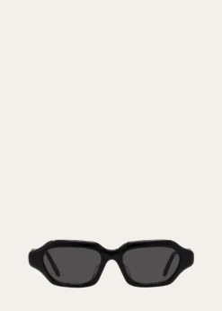 LoeweLW40157U Rectangle Acetate Sunglasses