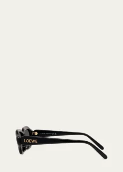 LoeweLW40157U Rectangle Acetate Sunglasses