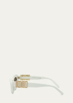 LoeweLW40156UW Oval Sunglasses