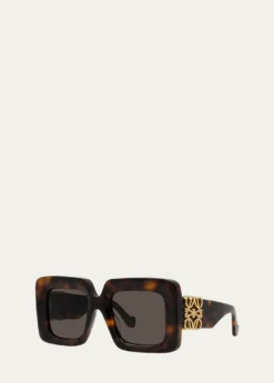 LoeweMaxi Anagram Square Sunglasses