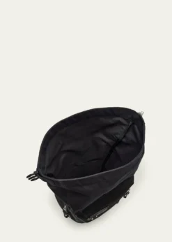 LoeweMen's Flex Roll-Top Canvas & Suede Backpack