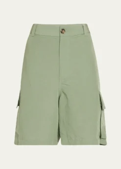 LoeweMen's High-Rise Cargo Shorts