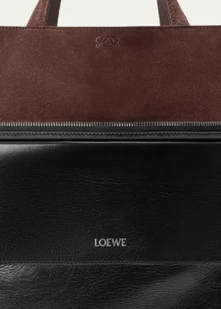 LoeweMen's Switch Large Leather Tote Bag