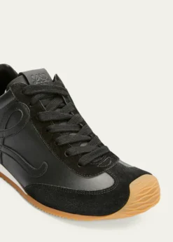 LoeweMen's Ballet Runner 2.0 Leather and Suede Low-Top Sneakers