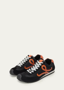 LoeweMen's Ballet Runner 2.0 Nylon and Calfskin Sneakers