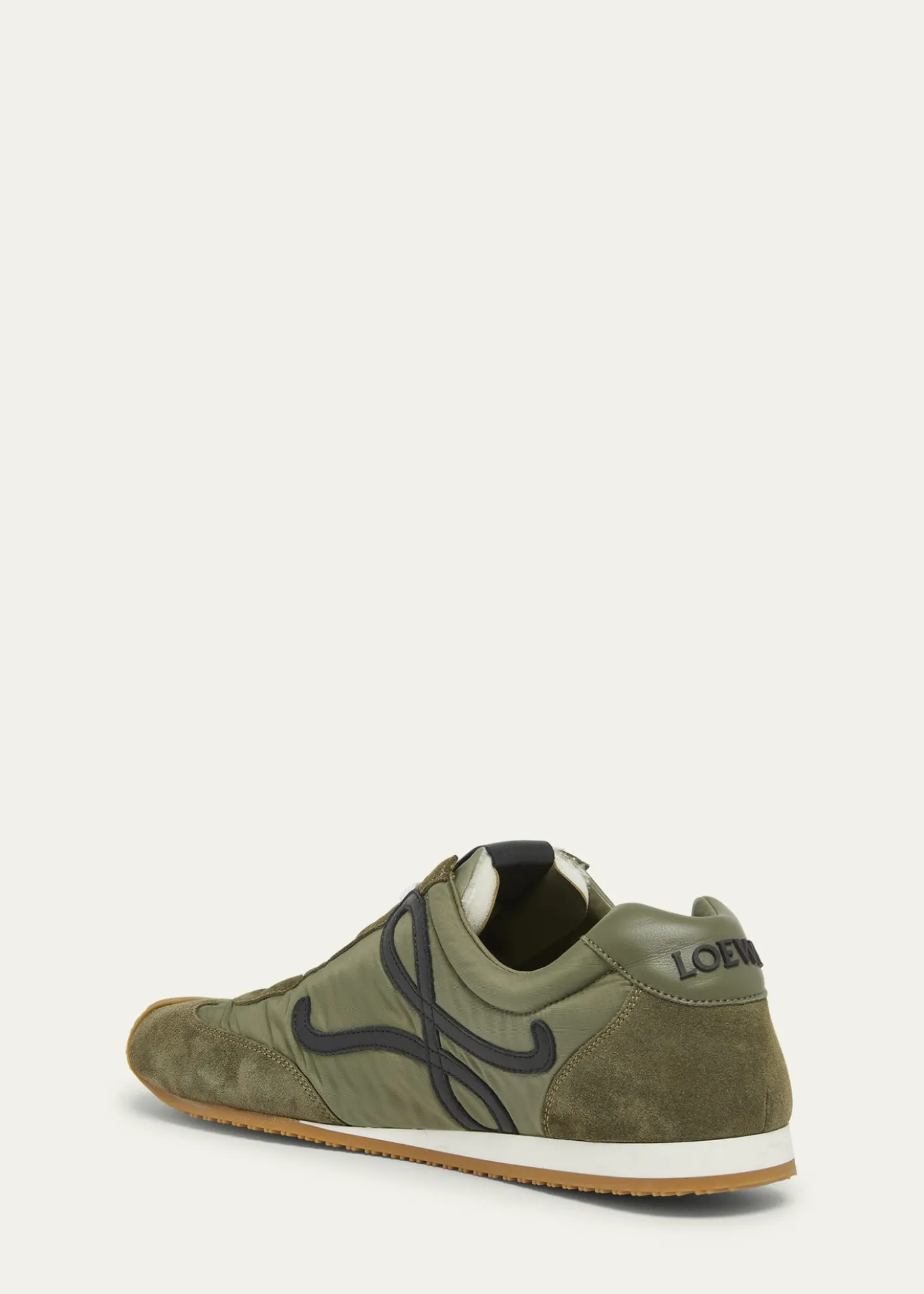 LoeweMen's Ballet Runner 2.0 Nylon & Calfskin Sneakers