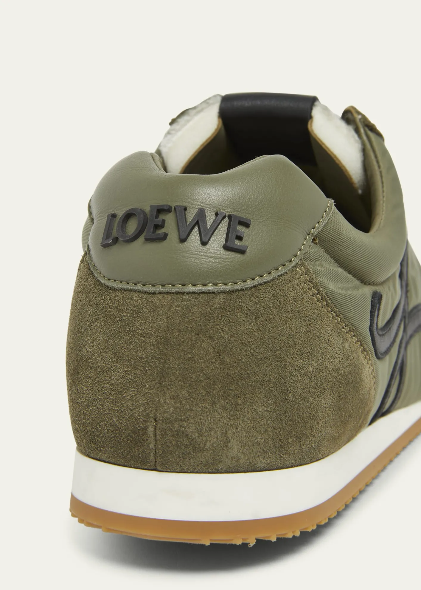 LoeweMen's Ballet Runner 2.0 Nylon & Calfskin Sneakers