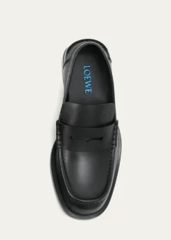 LoeweMen's Bobine Leather Penny Loafers