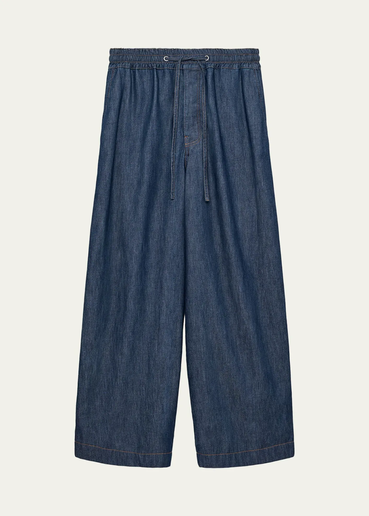 LoeweMen's Denim Drawstring Trousers