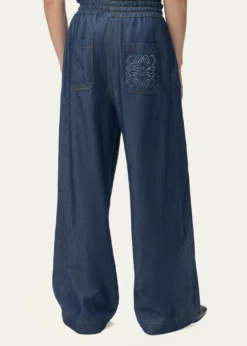 LoeweMen's Denim Drawstring Trousers