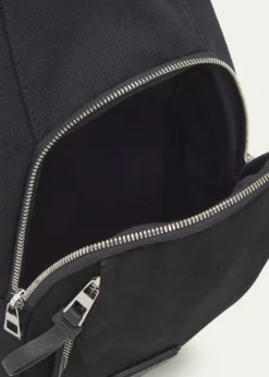 LoeweMen's Flex Canvas and Suede Sling Bag