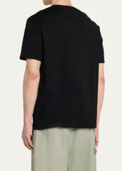 LoeweMen's Flocked Anagram Logo Jersey T-Shirt