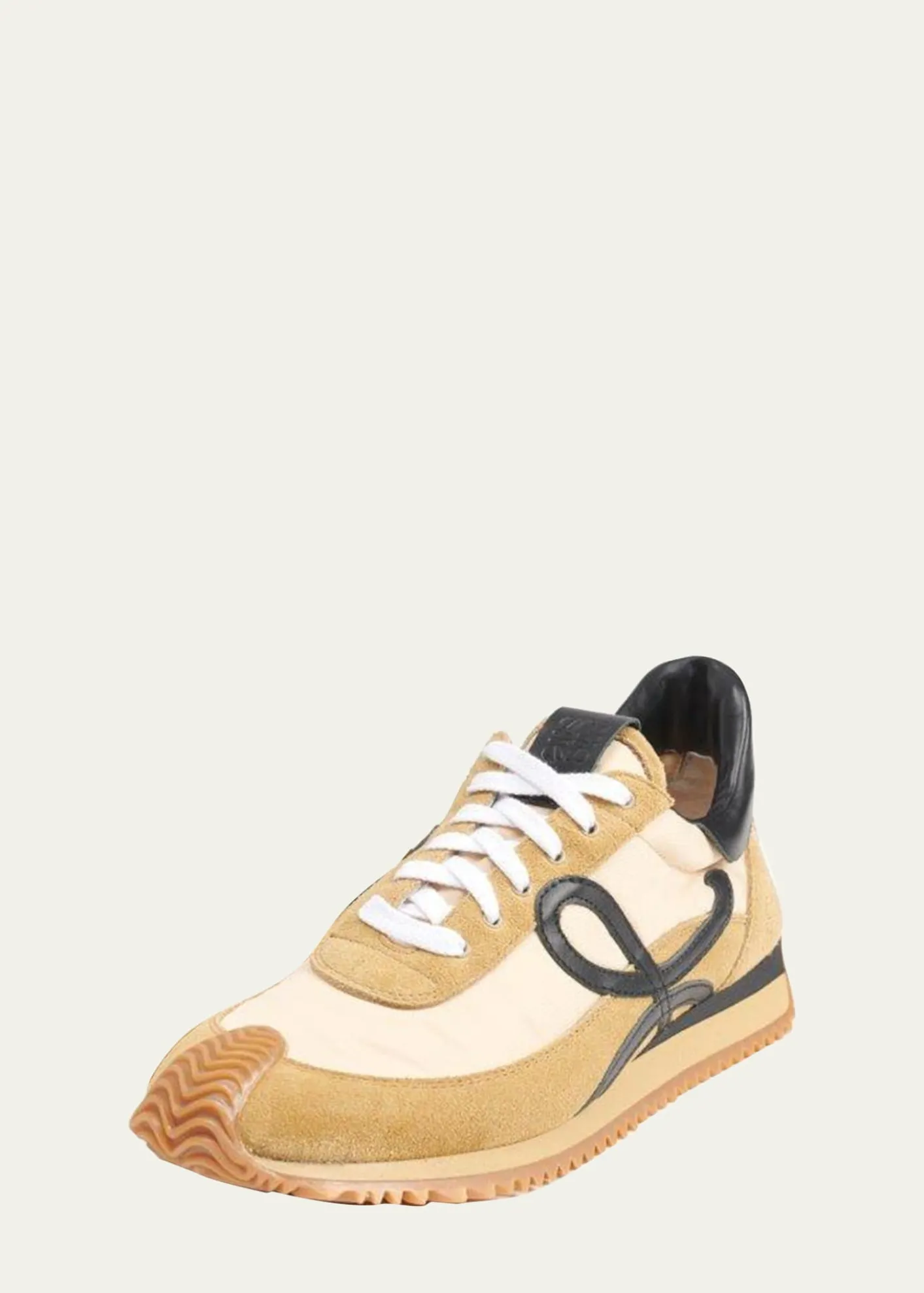 LoeweMen's Flow Runner 2.0 Nylon and Suede Sneakers
