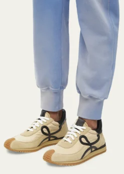LoeweMen's Flow Runner 2.0 Nylon and Suede Sneakers