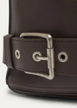 LoeweMen's Large Leather Biker Puzzle Shoulder Bag