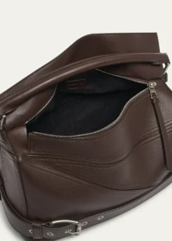 LoeweMen's Large Leather Biker Puzzle Shoulder Bag