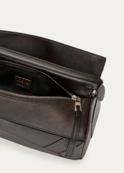 LoeweMen's Large Panta Puzzle Calfskin Shoulder Bag