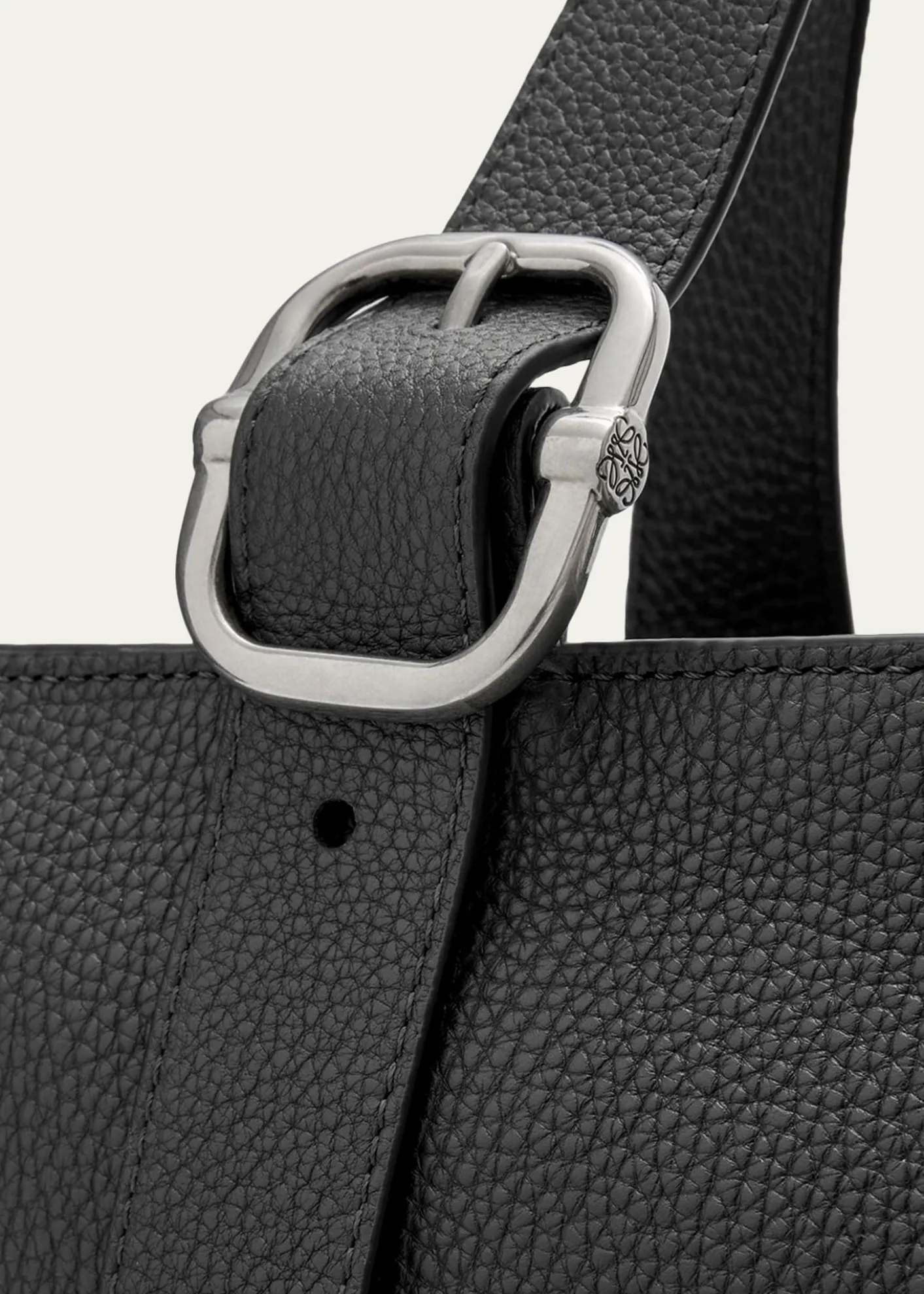 LoeweMen's Loop Zipped Leather Tote Bag