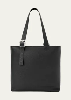 LoeweMen's Loop Zipped Leather Tote Bag