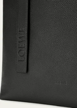 LoeweMen's Loop Zipped Leather Tote Bag
