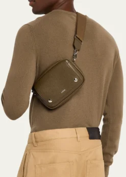 LoeweMen's Pebble Leather Camera Bag