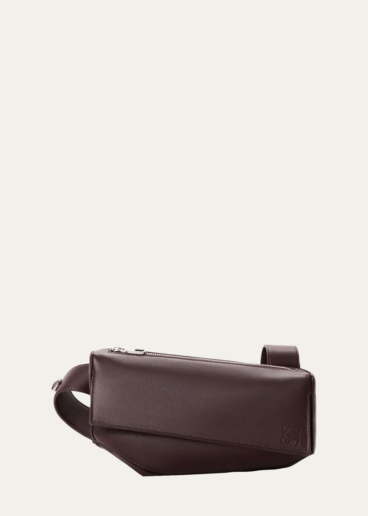 LoeweMen's Puzzle Featherlight Leather Crossbody Bag