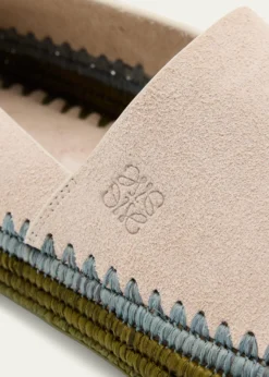 LoeweMen's Rio Suede and Raffia Espadrilles