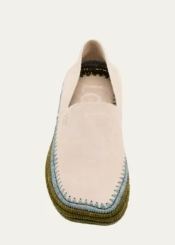 LoeweMen's Rio Suede and Raffia Espadrilles