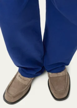 LoeweMen's Suede Penny Loafers