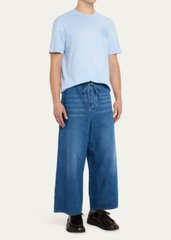 LoeweMen's Tonal Anagram Crewneck T-Shirt