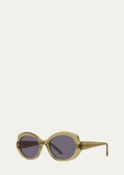 LoeweMini Oval Slim Sunglasses