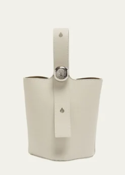 LoeweMini Pebble Leather Bucket Bag