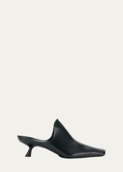 Loewe45mm Emily Leather Mules