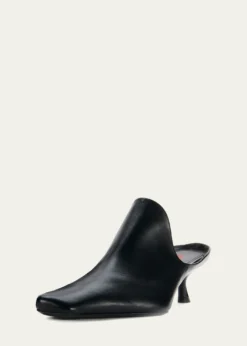 Loewe45mm Emily Leather Mules