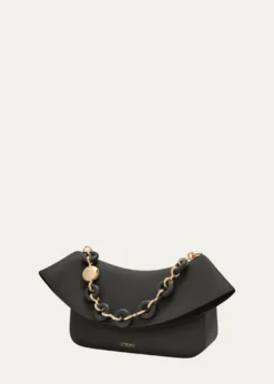 LoeweOla Medium Shoulder Bag in Calfskin Leather