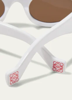 LoeweOval Injection Plastic Sunglasses