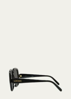 LoeweOversized Acetate Square Sunglasses