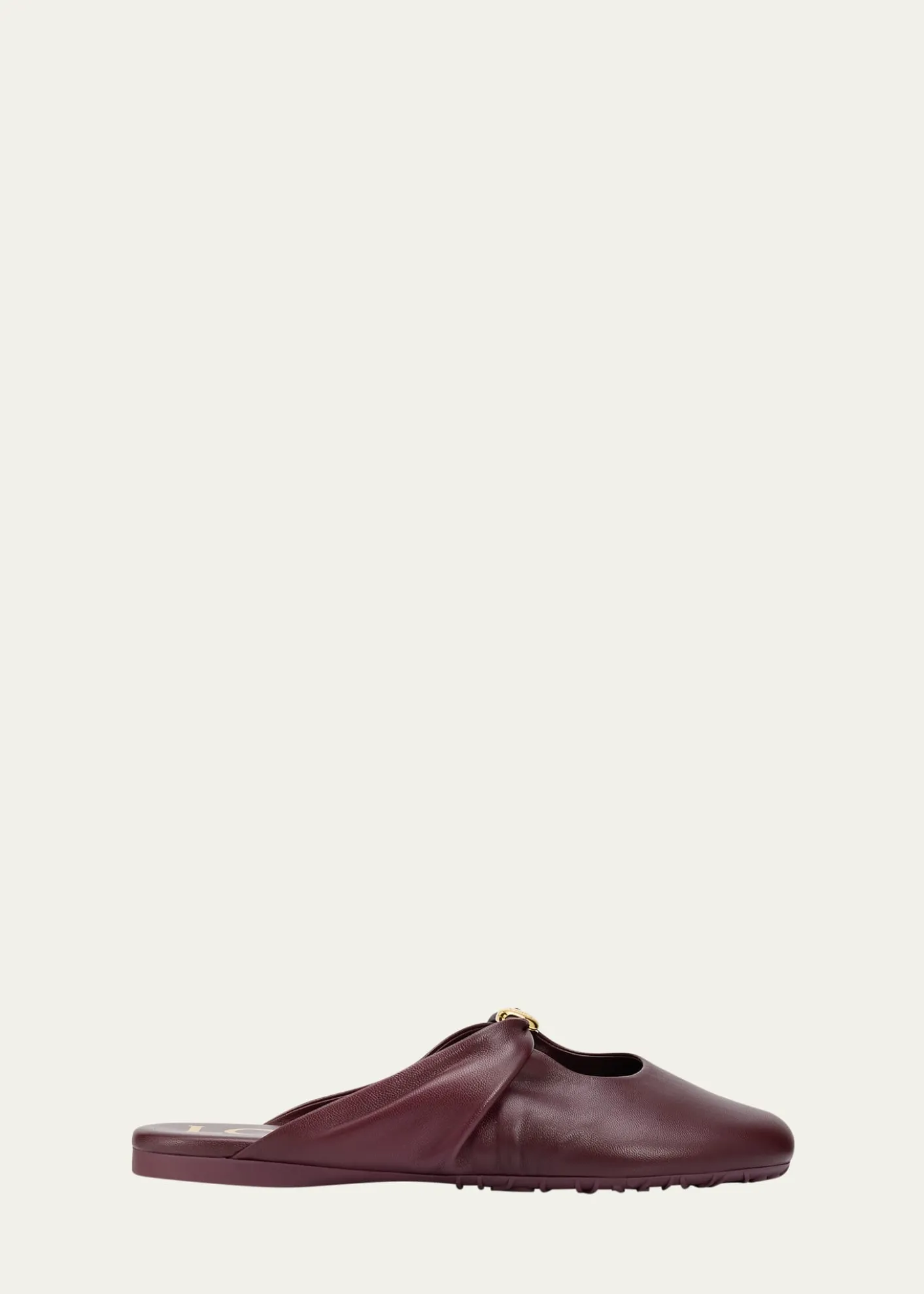 LoewePebble Soft Leather Mules